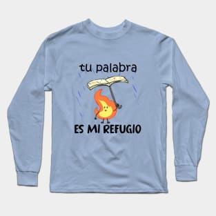 Tu palabra es mi refugio Long Sleeve T-Shirt